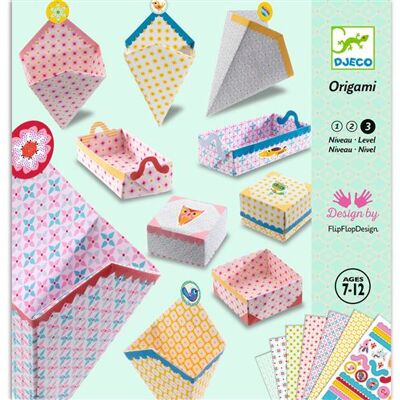 Creatieve set Djeco Origami Kleine doosjes Creatieve set Djeco Origami Kleine doosjes