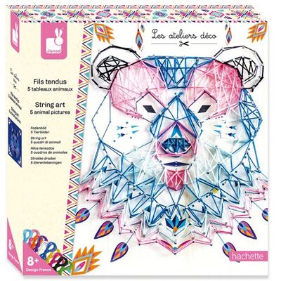 Janod Creatief pakket Dierendraden Janod Creatief pakket Dierendraden
