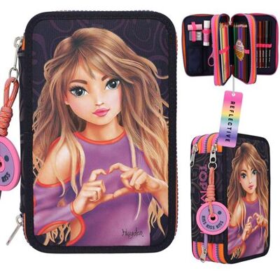 Kinderen tekenen en kleuren Top Model Trousse 3 compartimenten Nachtlampje Kinderen tekenen en kleuren Top Model Trousse 3 compartimenten Nachtlampje