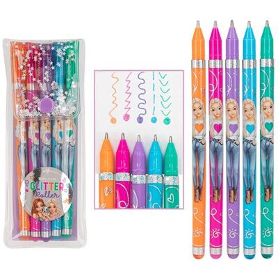 Tekenen en kleuren voor kinderen Top Model Glitter Gel Roller Tekenen en kleuren voor kinderen Top Model Glitter Gel Roller