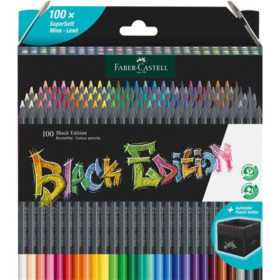 Set van 100 Faber-Castell Black Edition etuis Set van 100 Faber-Castell Black Edition etuis