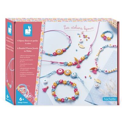 Kralen- en sieradenontwerp Janod 6 Bijoux Fleurs en Perles à Créer Kralen- en sieradenontwerp Janod 6 Bijoux Fleurs en Perles à Créer