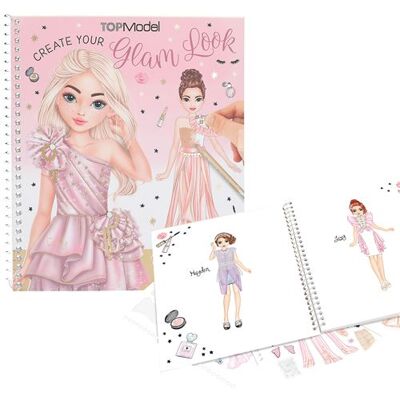Top Model Tekenen en kleuren voor kinderen kleurboek Create your Glam Look Top Model Tekenen en kleuren voor kinderen kleurboek Create your Glam Look