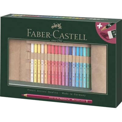 Set van 30 Faber-Castell Polychromos kleurpotloden Set van 30 Faber-Castell Polychromos kleurpotloden