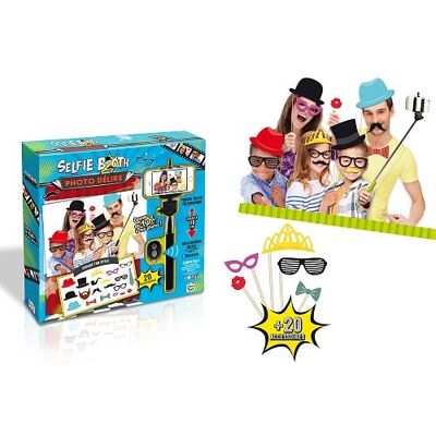 Perche télescopique Canal Toys Selfie Booth Photo Délire + Accessoires Perche télescopique Canal Toys Selfie Booth Photo Délire + Accessoires