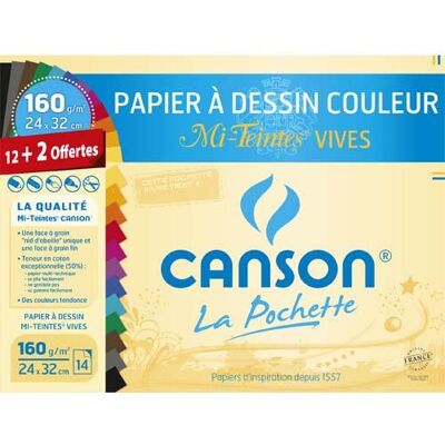 CANSON POCH 12F MITEINTE 24X32 VIF CANSON POCH 12F MITEINTE 24X32 VIF
