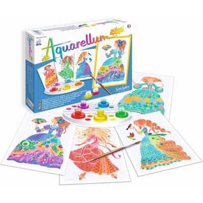 SentoSphère AQUARELLUM JUNIOR - PRINCESSES FLEURS SentoSphère AQUARELLUM JUNIOR - PRINCESSES FLEURS