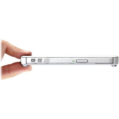 Transcend 8X DVDS-W - Schijfstation - dvd±RW (±R DL) / dvdRAM - 8x/8x/5x - USB 2.0 - extern - wit Transcend 8X DVDS-W - Schijfstation - dvd±RW (±R DL) / dvdRAM - 8x/8x/5x - USB 2.0 - extern - wit