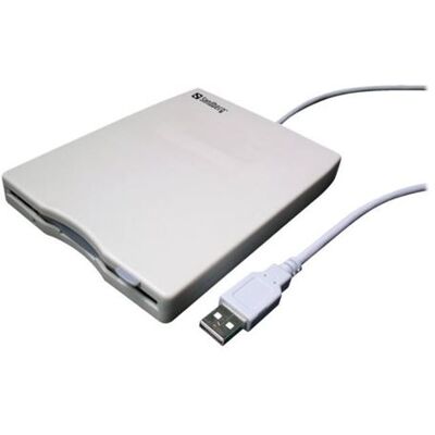 Sandberg USB Floppy Mini Reader - Schijfstation - Diskette (1.44 MB) - USB - extern Sandberg USB Floppy Mini Reader - Schijfstation - Diskette (1.44 MB) - USB - extern