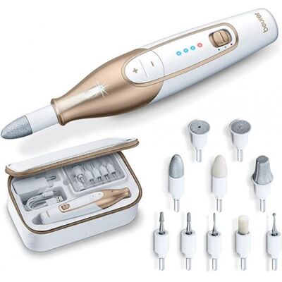 Beurer 10-delige Manicure- en pedicureset MP 64 wit Beurer 10-delige Manicure- en pedicureset MP 64 wit