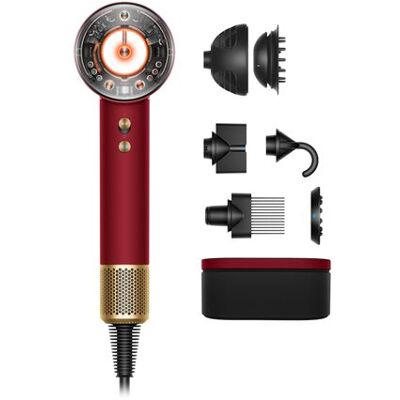 Dyson Haardroger Supersonic Nural Valentijnseditie 1600W Velvet Red and Gold Dyson Haardroger Supersonic Nural Valentijnseditie 1600W Velvet Red and Gold