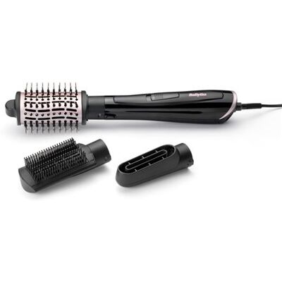 BaByliss Blaasborstel Style Smooth 1000 AS128E 1000 W Zwart en Roze BaByliss Blaasborstel Style Smooth 1000 AS128E 1000 W Zwart en Roze