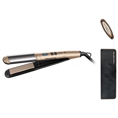 Rowenta 2-in-1 stijltang Glam & Shine SF4641 Duin metaal Rowenta 2-in-1 stijltang Glam & Shine SF4641 Duin metaal