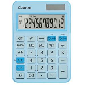 Canon LS-125KB - Bureaurekenmachine - 12 cijfers - zonnepaneel, batterij - blauw Canon LS-125KB - Bureaurekenmachine - 12 cijfers - zonnepaneel, batterij - blauw