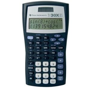 Texas Instruments TI-30X IIS - Wetenschappelijke rekenmachine - 10 cijfers + 2 exponenten - zonnepaneel, batterij Texas Instruments TI-30X IIS - Wetenschappelijke rekenmachine - 10 cijfers + 2 exponenten - zonnepaneel, batterij
