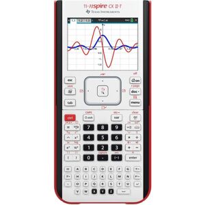 Texas Instruments TI-Nspire CX II-T - Grafische rekenmachine - USB - batterij Texas Instruments TI-Nspire CX II-T - Grafische rekenmachine - USB - batterij