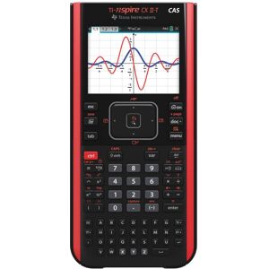 Texas Instruments TI-Nspire CX II-T CAS Grafische Rekenmachine Zwart en Rood Texas Instruments TI-Nspire CX II-T CAS Grafische Rekenmachine Zwart en Rood