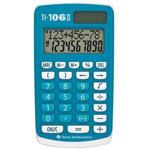 Texas Instruments TI-106 - Zakrekenmachine - 8 cijfers - zonnepaneel, batterij Texas Instruments TI-106 - Zakrekenmachine - 8 cijfers - zonnepaneel, batterij