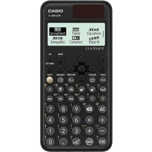 Casio Wetenschappelijke rekenmachine FX 991CW Zwart Casio Wetenschappelijke rekenmachine FX 991CW Zwart