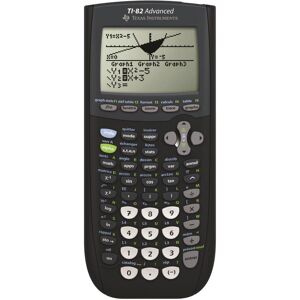 Texas Instruments TI-82 Advanced - Grafische rekenmachine - USB - batterij - zwart Texas Instruments TI-82 Advanced - Grafische rekenmachine - USB - batterij - zwart
