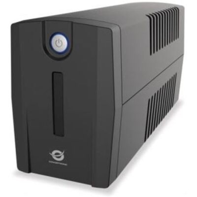 Conceptronic Zeus 02E - UPS - 220-240 V wisselstroom V - 480 Watt - 850 VA - 7.5 ampere-uur - USB - uitgangen: 4 Conceptronic Zeus 02E - UPS - 220-240 V wisselstroom V - 480 Watt - 850 VA - 7.5 ampere-uur - USB - uitgangen: 4