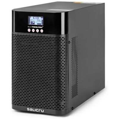 SALICRU SLC TWIN PRO2 2000 - UPS - 220/230/240 Volt wisselstroom V - 1800 Watt - 2000 VA - 1-fase - USB - uitgangen: 4 - PFC SALICRU SLC TWIN PRO2 2000 - UPS - 220/230/240 Volt wisselstroom V - 1800 Watt - 2000 VA - 1-fase - USB - uitgangen: 4 - PFC