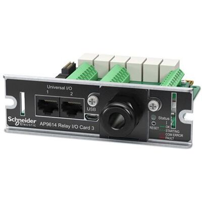APC Network Management Card - Adapter voor beheer op afstand - SmartSlot - 10/100 Ethernet x 2 + droge contact - voor P/N: SURT5000XLIX438 APC Network Management Card - Adapter voor beheer op afstand - SmartSlot - 10/100 Ethernet x 2 + droge contact - voor P/N: SURT5000XLIX438
