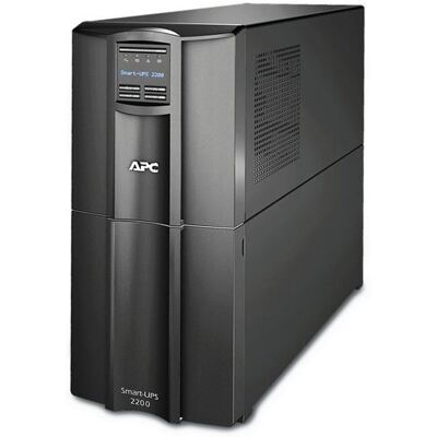 APC Smart-UPS SMT2200IC - UPS - 220/230/240 Volt wisselstroom V - 1980 watt - 2200 VA - Loodzuur - RS-232, USB - uitgangen: 9 - zwart - met APC SmartConnect APC Smart-UPS SMT2200IC - UPS - 220/230/240 Volt wisselstroom V - 1980 watt - 2200 VA - Loodzuur - RS-232, USB - uitgangen: 9 - zwart - met APC SmartConnect