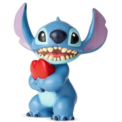 ENESCO-DISNEY STITCH HEART FIGURINE ENESCO-DISNEY STITCH HEART FIGURINE