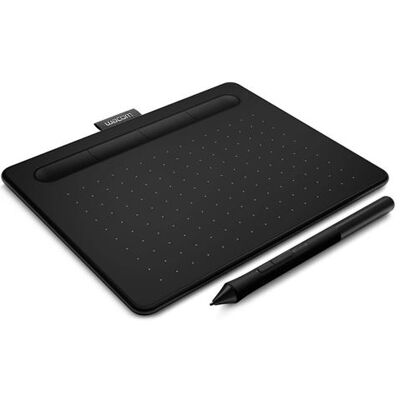 Wacom Intuos Creative Pen Small - Digitizer - 15.2 x 9.5 cm - elektromagnetisch - 4 knoppen - met bekabeling - USB - zwart Wacom Intuos Creative Pen Small - Digitizer - 15.2 x 9.5 cm - elektromagnetisch - 4 knoppen - met bekabeling - USB - zwart