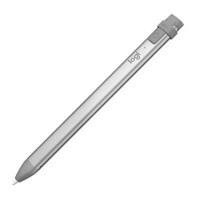 Logitech Digitale stylus Crayon voor iPad-modellen vanaf 2018 Zilver Logitech Digitale stylus Crayon voor iPad-modellen vanaf 2018 Zilver