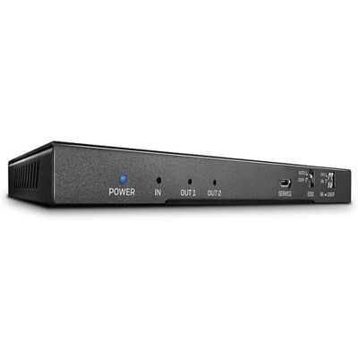 Lindy HDMI 2.0 18G Splitter with Audio - Video/audiosplitser - 2 x HDMI - desktop Lindy HDMI 2.0 18G Splitter with Audio - Video/audiosplitser - 2 x HDMI - desktop