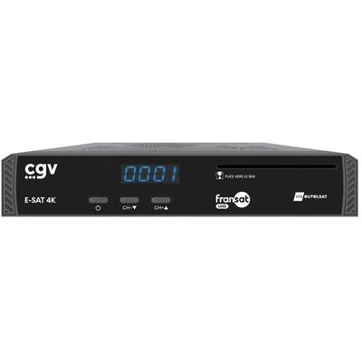 Cgv Satelliet ontvanger E-SAT 4K UHD Zwart Cgv Satelliet ontvanger E-SAT 4K UHD Zwart