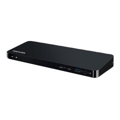 Toshiba - Dockingstation - Thunderbolt 3 - VGA, 2 x HDMI, DP, Mini DP - 1GbE - Europa - voor Dynabook Toshiba Portégé X20, X20W, X30; Toshiba Tecra X40; Portégé X20W; Tecra X40 Toshiba - Dockingstation - Thunderbolt 3 - VGA, 2 x HDMI, DP, Mini DP - 1GbE - Europa - voor Dynabook Toshiba Portégé X20, X20W, X30; Toshiba Tecra X40; Portégé X20W; Tecra X40