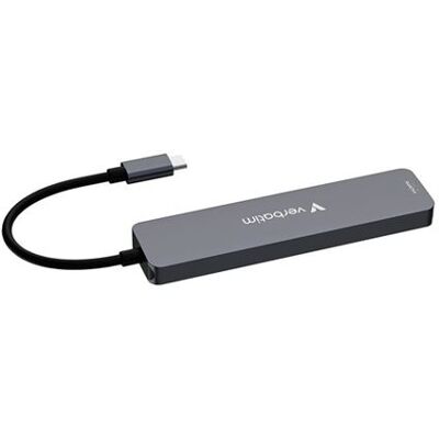 Verbatim - Dockingstation - voor notebook - USB-C - HDMI Verbatim - Dockingstation - voor notebook - USB-C - HDMI