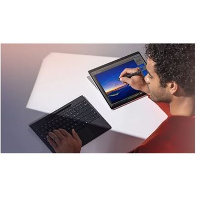 Microsoft Surface Pro Flex Keyboard - Toetsenbord - met touchpad, versnellingsmeter, Surface Slim Pen 2-bewaar- en oplaadbak - backlit - draadloos - Bluetooth LE - AZERTY - Frans - zwart - met Slim Pen Microsoft Surface Pro Flex Keyboard - Toetsenbord - met touchpad, versnellingsmeter, Surface Slim Pen 2-bewaar- en oplaadbak - backlit - draadloos - Bluetooth LE - AZERTY - Frans - zwart - met Slim Pen