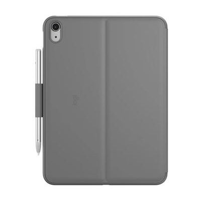 Logitech Slim Folio - Toetsenbord en foliobehuizing - draadloos - Bluetooth LE - QWERTY - VS internationaal - Oxford-grijs - voor Apple 10.9-inch iPad (10de generatie) Logitech Slim Folio - Toetsenbord en foliobehuizing - draadloos - Bluetooth LE - QWERTY - VS internationaal - Oxford-grijs - voor Apple 10.9-inch iPad (10de generatie)