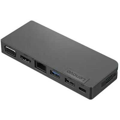 Lenovo Powered USB-C Travel Hub - Dockingstation - USB-C - VGA, HDMI - Campus - Wereldwijd - voor ThinkPad X1 Yoga Gen 8 21HQ Lenovo Powered USB-C Travel Hub - Dockingstation - USB-C - VGA, HDMI - Campus - Wereldwijd - voor ThinkPad X1 Yoga Gen 8 21HQ