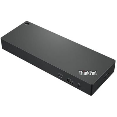 Lenovo ThinkPad Thunderbolt 4 WorkStation Dock - Dockingstation - Thunderbolt 4 - 2 x DP, HDMI, Thunderbolt - 1GbE - 300 Watt - Italië, Chili Lenovo ThinkPad Thunderbolt 4 WorkStation Dock - Dockingstation - Thunderbolt 4 - 2 x DP, HDMI, Thunderbolt - 1GbE - 300 Watt - Italië, Chili