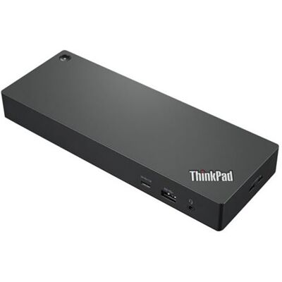 Lenovo ThinkPad Universal Thunderbolt 4 Dock - Dockingstation - Thunderbolt 4 - HDMI, 2 x DP - 1GbE - 135 watt - voor ThinkPad E14 Gen 4; L13 Yoga Gen 3; T14s Gen 3; X1 Nano Gen 2; X13 Yoga Gen 3 Lenovo ThinkPad Universal Thunderbolt 4 Dock - Dockingstation - Thunderbolt 4 - HDMI, 2 x DP - 1GbE - 135 watt - voor ThinkPad E14 Gen 4; L13 Yoga Gen 3; T14s Gen 3; X1 Nano Gen 2; X13 Yoga Gen 3