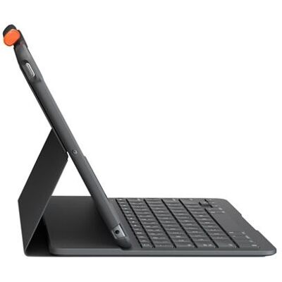 Logitech Slim Folio - Toetsenbord en foliobehuizing - draadloos - Bluetooth - QWERTZ - Zwitsers - grafiet - voor Apple 10.2-inch iPad (7de generatie, 8de generatie, 9de generatie) Logitech Slim Folio - Toetsenbord en foliobehuizing - draadloos - Bluetooth - QWERTZ - Zwitsers - grafiet - voor Apple 10.2-inch iPad (7de generatie, 8de generatie, 9de generatie)