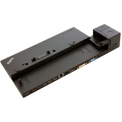 Lenovo ThinkPad Pro Dock - Poortreplicator - VGA, DVI, DP - 65 Watt - Italië Lenovo ThinkPad Pro Dock - Poortreplicator - VGA, DVI, DP - 65 Watt - Italië