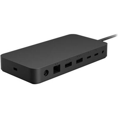 Microsoft Surface Dock - Dockingstation - Thunderbolt 4 - 3 X Thunderbolt - 1gbe, 2.5gbe - 165 Watt Microsoft Surface Dock - Dockingstation - Thunderbolt 4 - 3 X Thunderbolt - 1gbe, 2.5gbe - 165 Watt