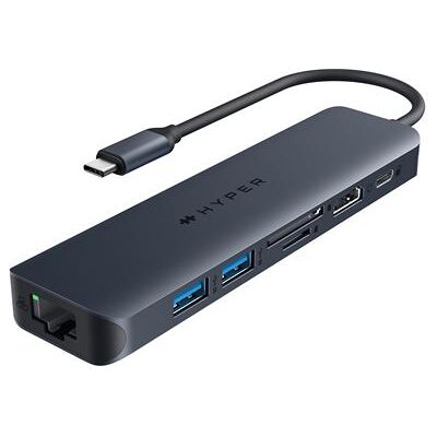 USB-C Hub Targus 7-in-1 HyperDrive Next 7 Midnight Blue USB-C Hub Targus 7-in-1 HyperDrive Next 7 Midnight Blue