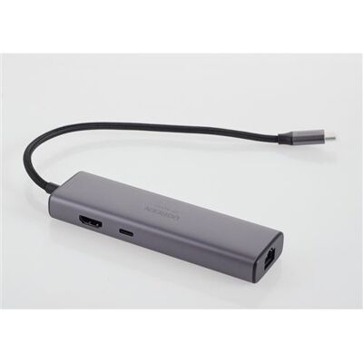 UGREEN 6-in-1 USB-C-hub Grijs UGREEN 6-in-1 USB-C-hub Grijs