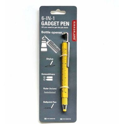 Kikkerland Gadget Pen 7-in-1 Kikkerland Gadget Pen 7-in-1