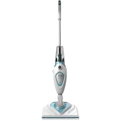 BLACK+DECKER Black & Decker steam-mop FSM1616 - Stoomreiniger - buis - zakloos - wit BLACK+DECKER Black & Decker steam-mop FSM1616 - Stoomreiniger - buis - zakloos - wit