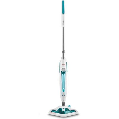 Polti Vaporetto SV450 dubbele bezem stoomreiniger 1500 W wit en blauw Polti Vaporetto SV450 dubbele bezem stoomreiniger 1500 W wit en blauw