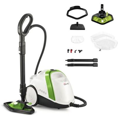 Polti Stoomreiniger Vaporetto Smart 110 Eco Wit Groen Polti Stoomreiniger Vaporetto Smart 110 Eco Wit Groen