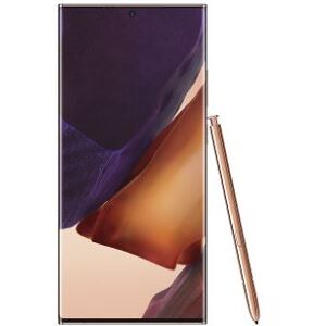 Samsung Galaxy Note20 Ultra 5G - 5G smartphone - dual-SIM - RAM 12 GB / intern geheugen 256 GB - microSD slot - OLED-scherm - 6.9" - 3088 x 1440 pixels (120 Hz) - 3x achtercamera's 108 MP, 12 MP, 12 MP - front camera 10 MP - Telekom - mystiek brons Samsung Galaxy Note20 Ultra 5G - 5G smartphone - dual-SIM - RAM 12 GB / intern geheugen 256 GB - microSD slot - OLED-scherm - 6.9" - 3088 x 1440 pixels (120 Hz) - 3x achtercamera's 108 MP, 12 MP, 12 MP - front camera 10 MP - Telekom - mystiek brons